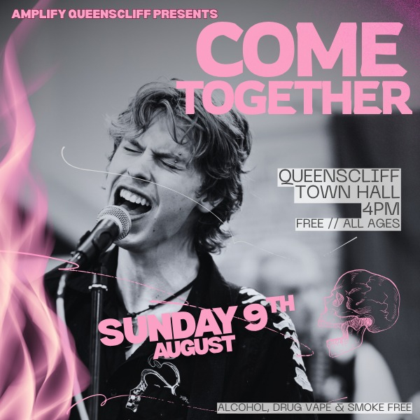 COME TOGETHER live at Queenscliff Town Hall - Concert poster