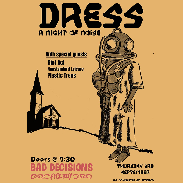 A Night of Noise live at Bad Decisions Bar - Concert poster