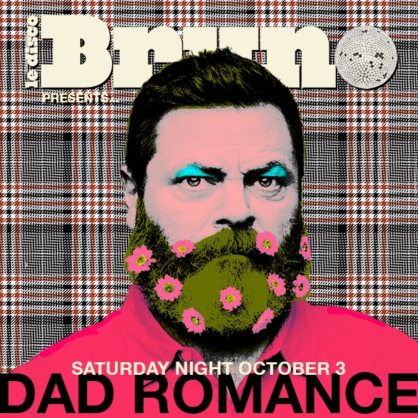 Bruno Disco presents… Dad Romance live at A Smith St Basement - Concert poster