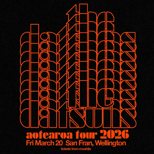 The Datsuns live at San Fran in Te Aro on March 20, 2026 - Concert poster