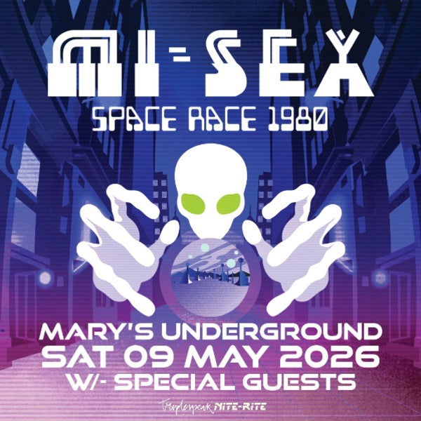 SPACE RACE 1980 TOUR at Mary's Underground, Circular Quay, Sydney