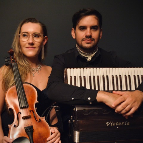 Emily Gelineau & Danilo da Paz live at The Duke of George - Concert poster