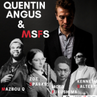 Quentin Angus & MSFS – Time Cycles Album Release Tour live at Lazybones Lounge Restaurant & Bar - Concert poster