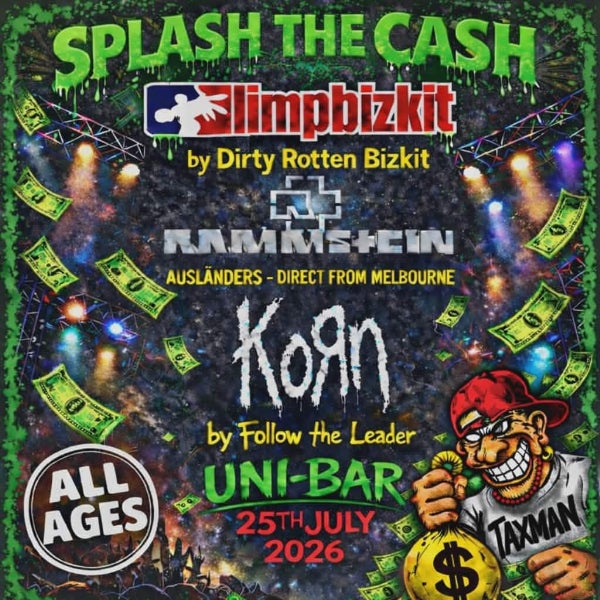 SPLASH THE CA$H at UniBar Adelaide
