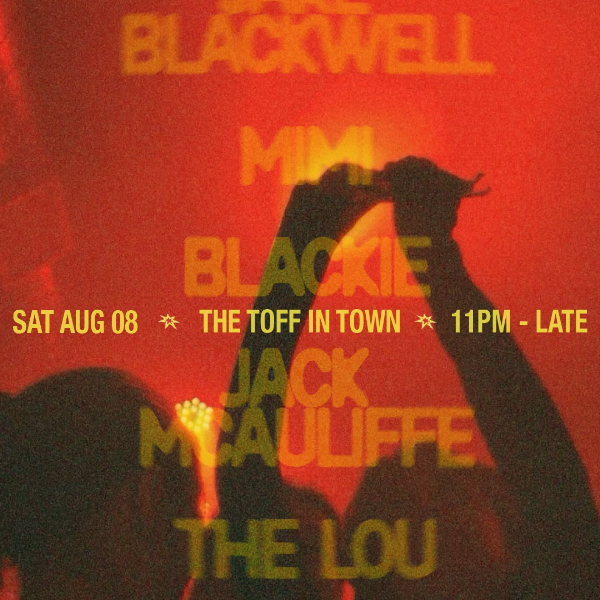 GOOD TIMES live at THE TOFF IN TOWN, MELBOURNE - Concert poster