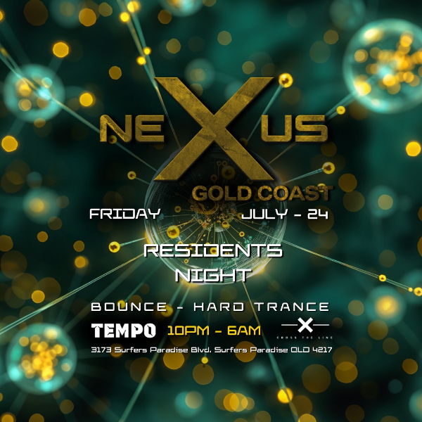 NEXUS Friday live at Tempo Nightclub - Concert poster