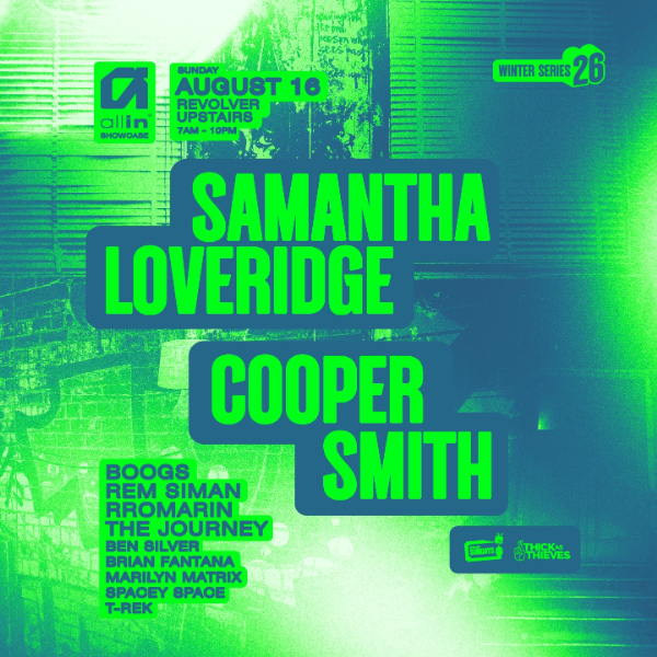 Samantha Loveridge & Cooper Smith | Winter Series pres. by Thick as Thieves live at Revolver Upstairs - Concert poster