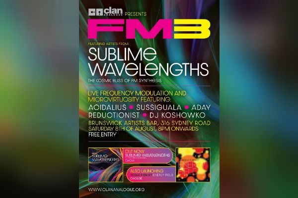 CLAN ANALOGUE PRESENTS FM3 live at Brunswick Ballroom - Concert poster