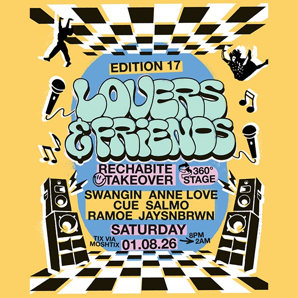 LOVERS & FRIENDS | Saturday, 1st August at The Rechabite live at The Rechabite - Concert poster