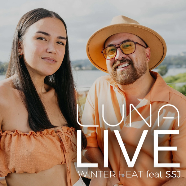 Luna Live: Winter Heat featuring SSJ live at Luna Bar - Concert poster