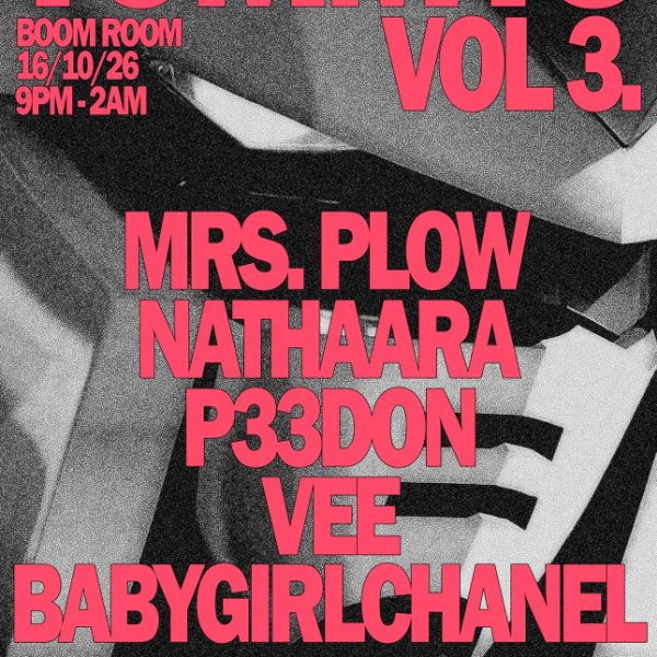 Tommy's live at boomroom - Concert poster