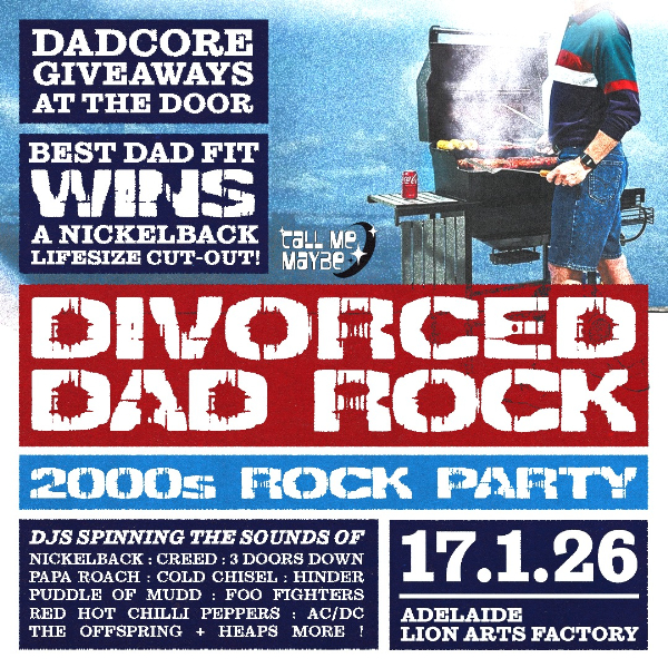 Divorced Dad Rock Night - Adelaide poster