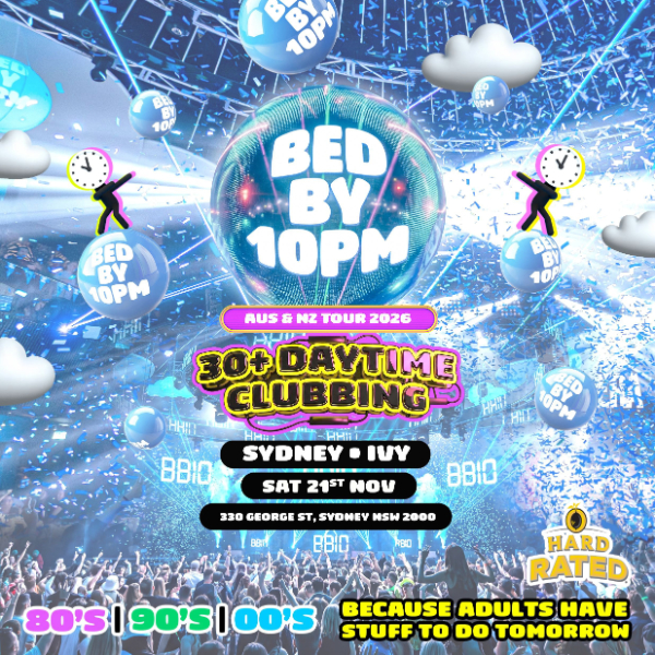 Bed By 10 live at ivy Sydney - Concert poster