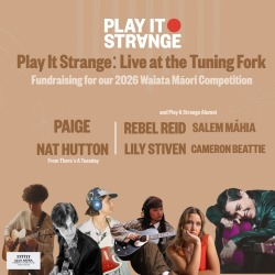 Play It Strange live at The Tuning Fork - Concert poster