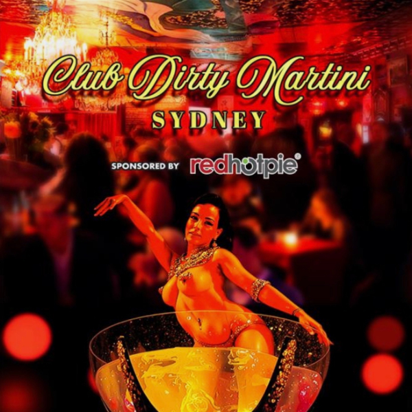 Club Dirty Martini live at Sean & Dolly's - Concert poster