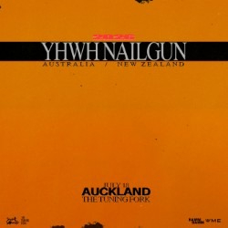 YHWH Nailgun live at The Tuning Fork - Concert poster