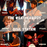 Lvl 1 - The Weatherbirds x Soul Station live at Lazybones Lounge Restaurant & Bar in Marrickville on March 31, 2026 - Concert poster