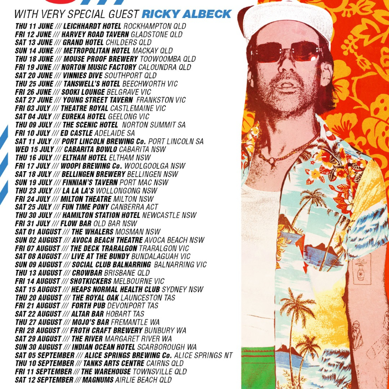 Phil Jamieson - PJ AIR Tour live at MOJO'S BAR - Concert poster