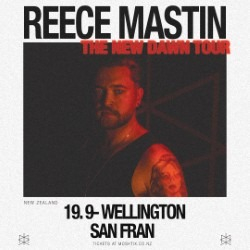 REECE MASTIN | THE NEW DAWN TOUR live at San Fran - Concert poster