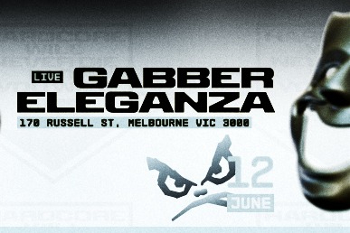Gabber Eleganza pres. The Hakke Show live at 170 Russell - Concert poster