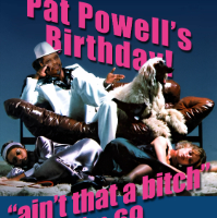 Pat Powell's 69th Birthday Bash! live at Lazybones Lounge Restaurant & Bar - Concert poster