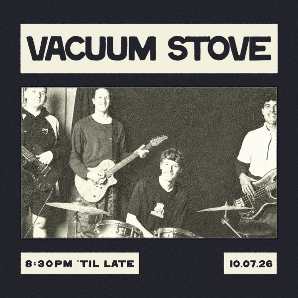 Vacuum Stove Live @ The Pav live at Busselton Pavilion - Concert poster