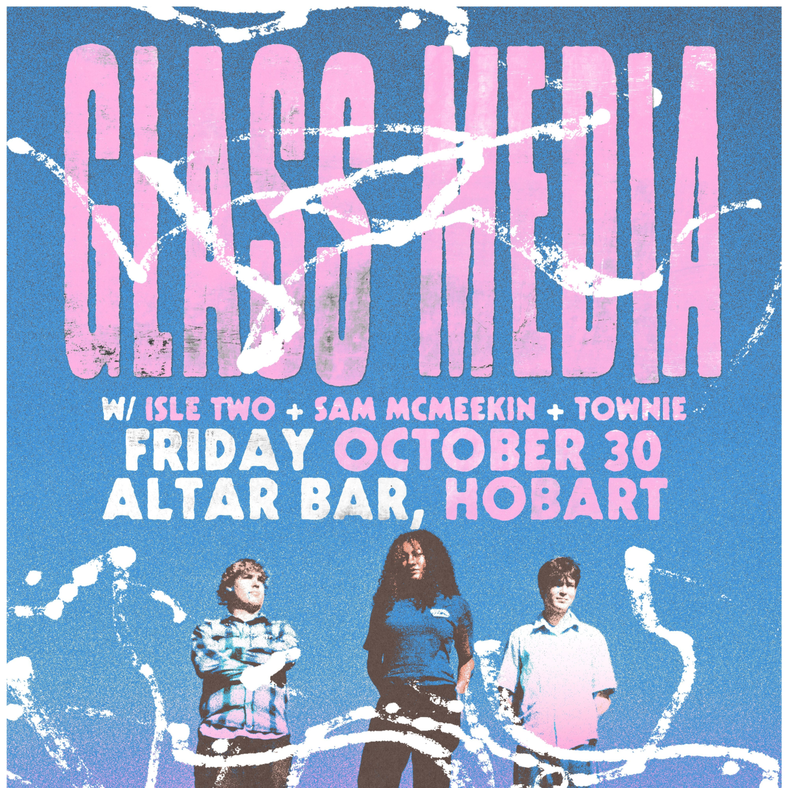 Glass Media | Halloween—with Isle Two, Sam McMeekin and Townie live at Altar Bar - Concert poster