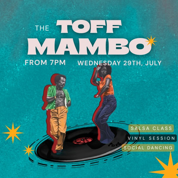 THE TOFF MAMBO live at THE TOFF IN TOWN, MELBOURNE - Concert poster