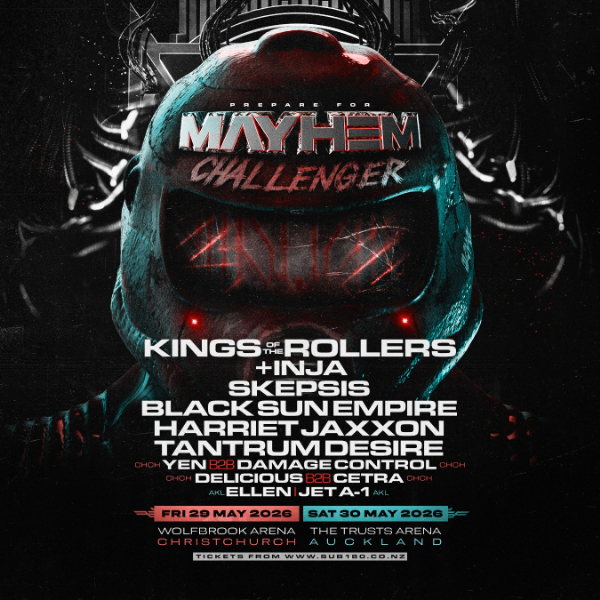 MAYHEM CHALLENGER | CHRISTCHURCH live at Wolfbrook Arena - Concert poster
