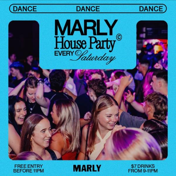 HOUSE PARTY SATURDAYS - 4TH JULY live at Marlborough Hotel - Concert poster