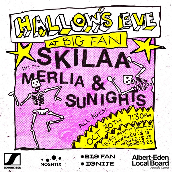 HALLOW'S EVE live at BIG FAN - Concert poster