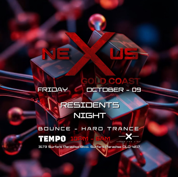 NEXUS Friday live at Tempo Nightclub - Concert poster
