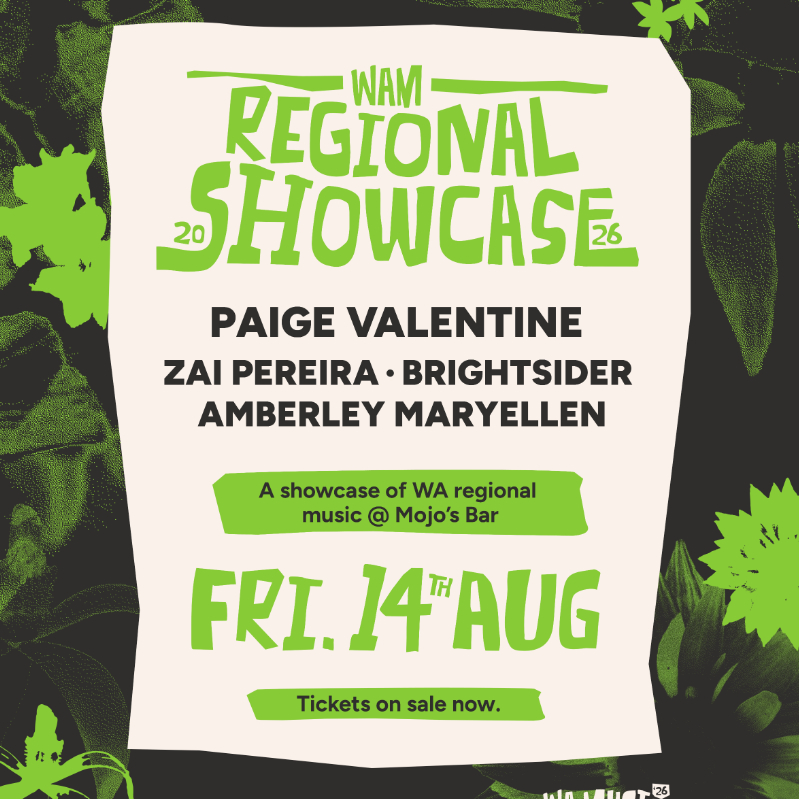 WAM Regional Showcase live at MOJO'S BAR - Concert poster