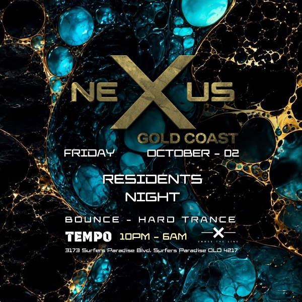 NEXUS Friday live at Tempo Nightclub - Concert poster